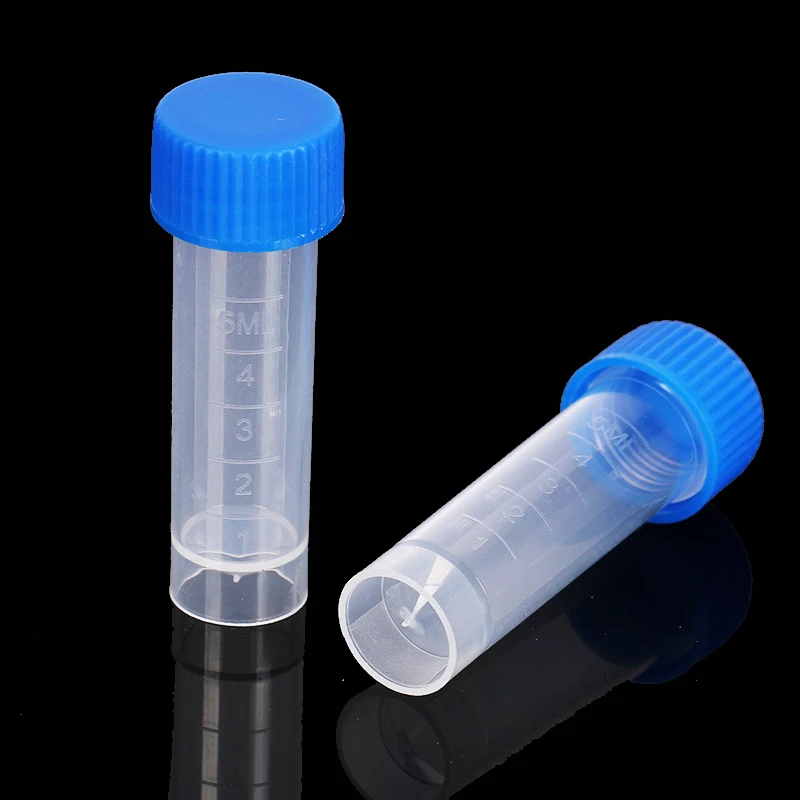 Factory laboratory sterile 5ml freezing cryo sampling collection tube
