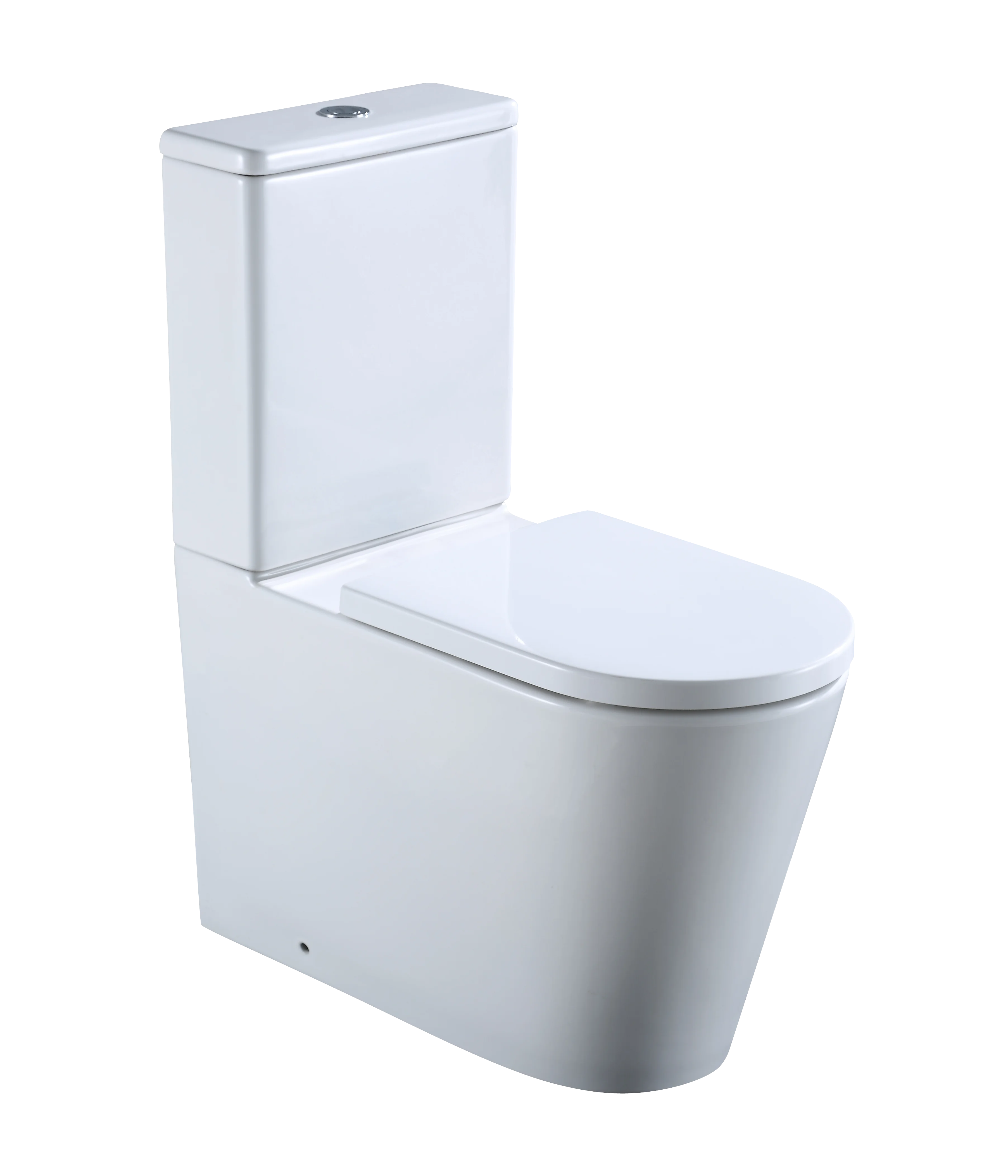 Изумительный дизайн сантехника для ванной комнаты из двух частей унитаз 185 мм тип смыва