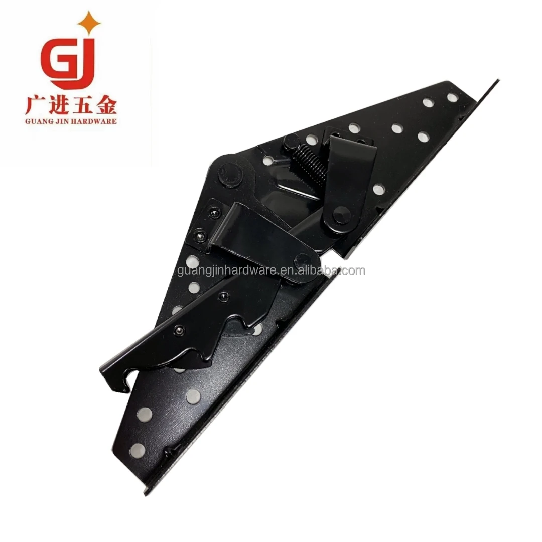 Factory Direct Sales Sofa Hinge 260mm Furniture Accessories Bed Mechanism 3 Position Adjustable Sofa Bed Hinge