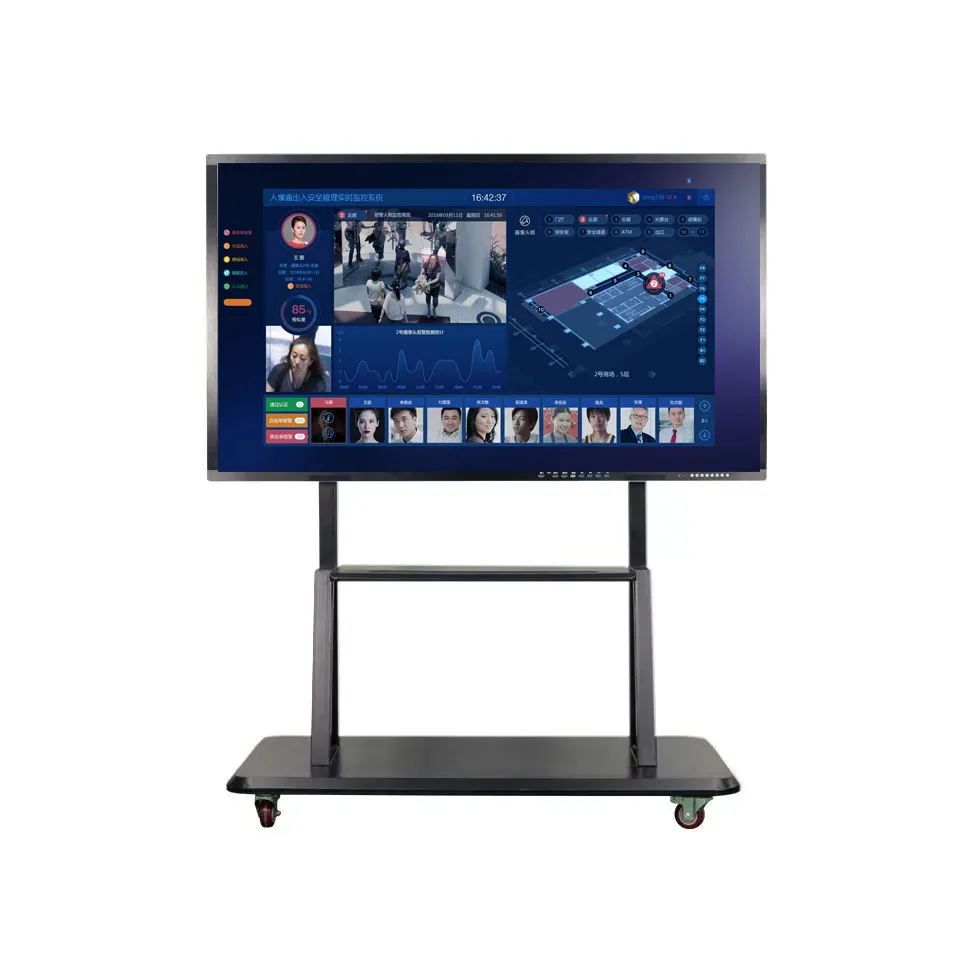 2023 New 55/65/75/86/100/110 Inch Wholesale Smart LCD Display For School Smart TV Interactive Whiteboard