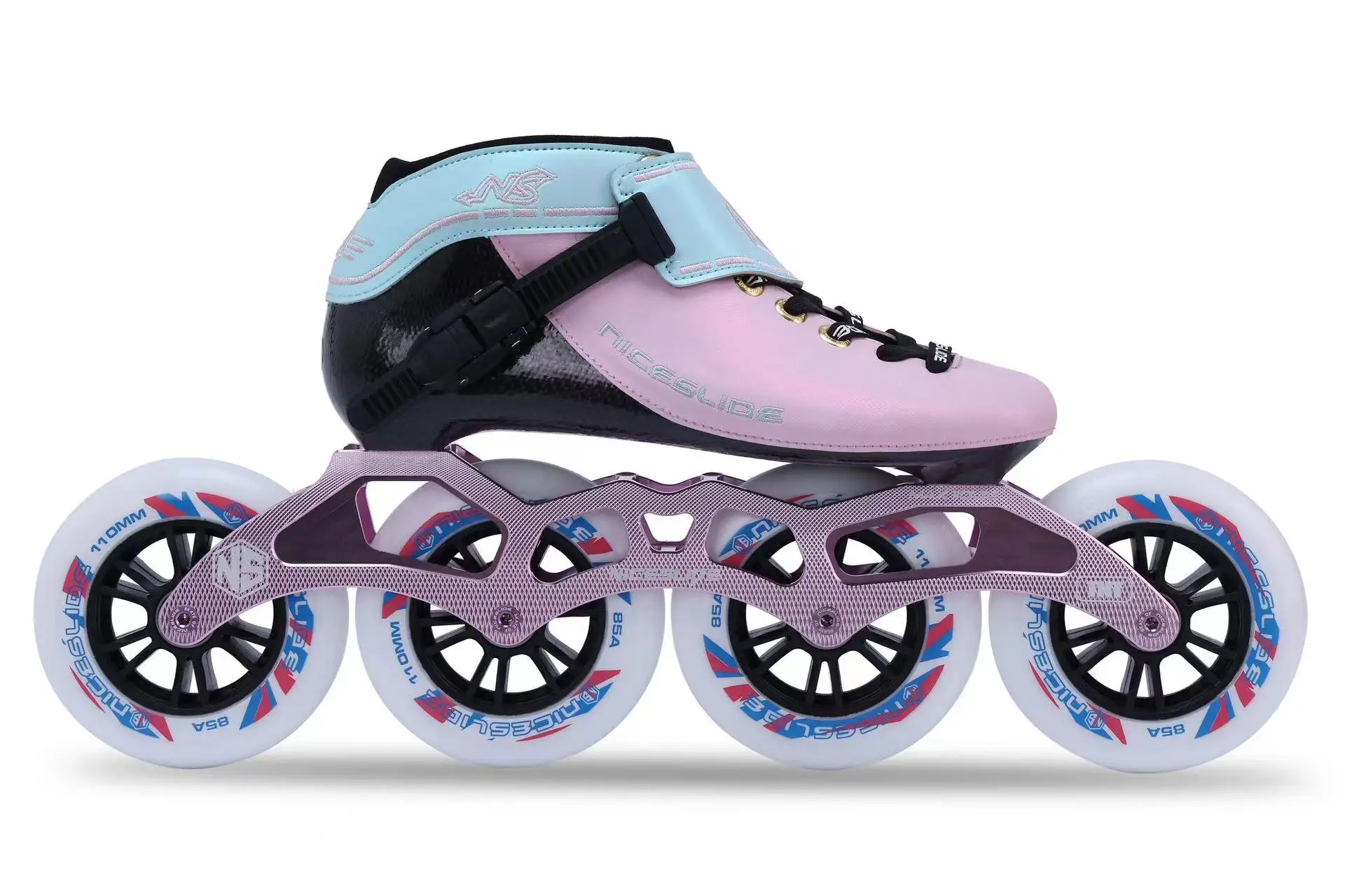 Carbon Fibre Competition Roller Wheels Professional Skates Speed Skates 100mm*4/110mm*3/110mm*4