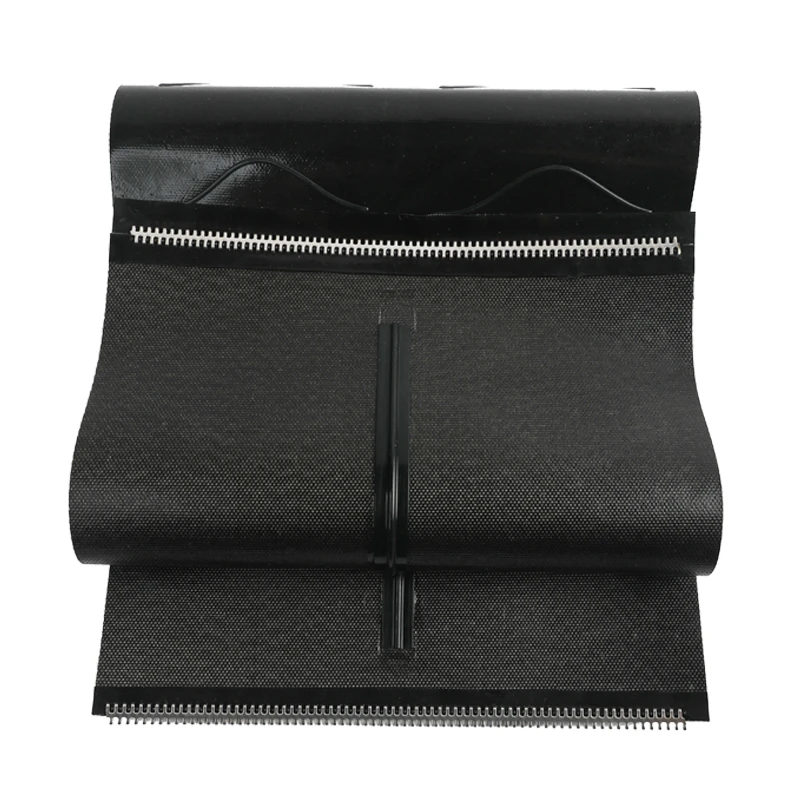 
High Temperature Silicone Conveyor Belt Manufacturers Silicone Coated Wavy Toaster Conveyor Belt for Roundup Toaster Oven 