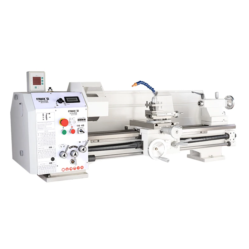 310x900mm variable speed mini metal lathe machine turning lathe with dro and cooling system