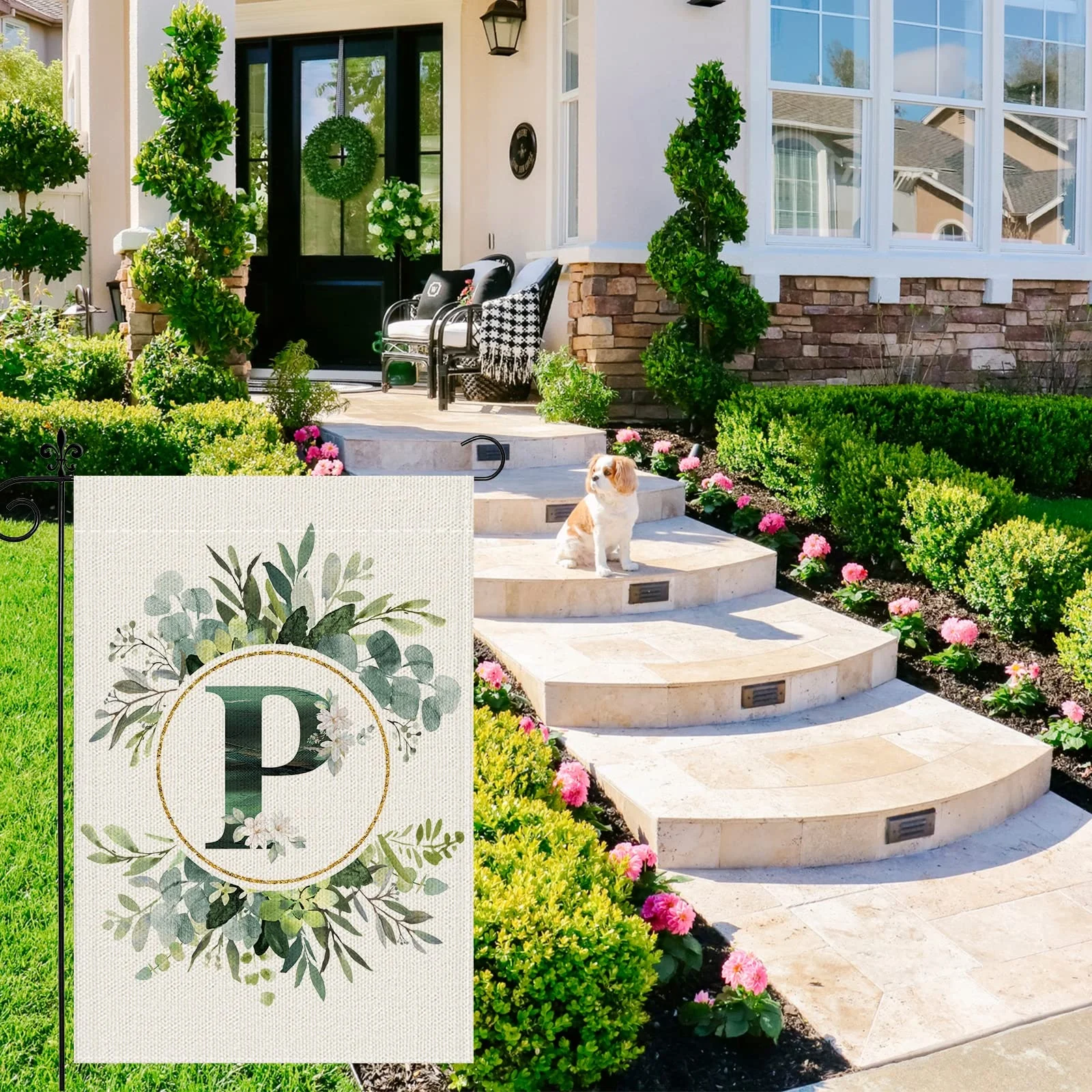 Promotional Product Wholesale Welcome Flags Customized Double Sided Outdoor Weather Resistant Seasonal Garden Flags Set