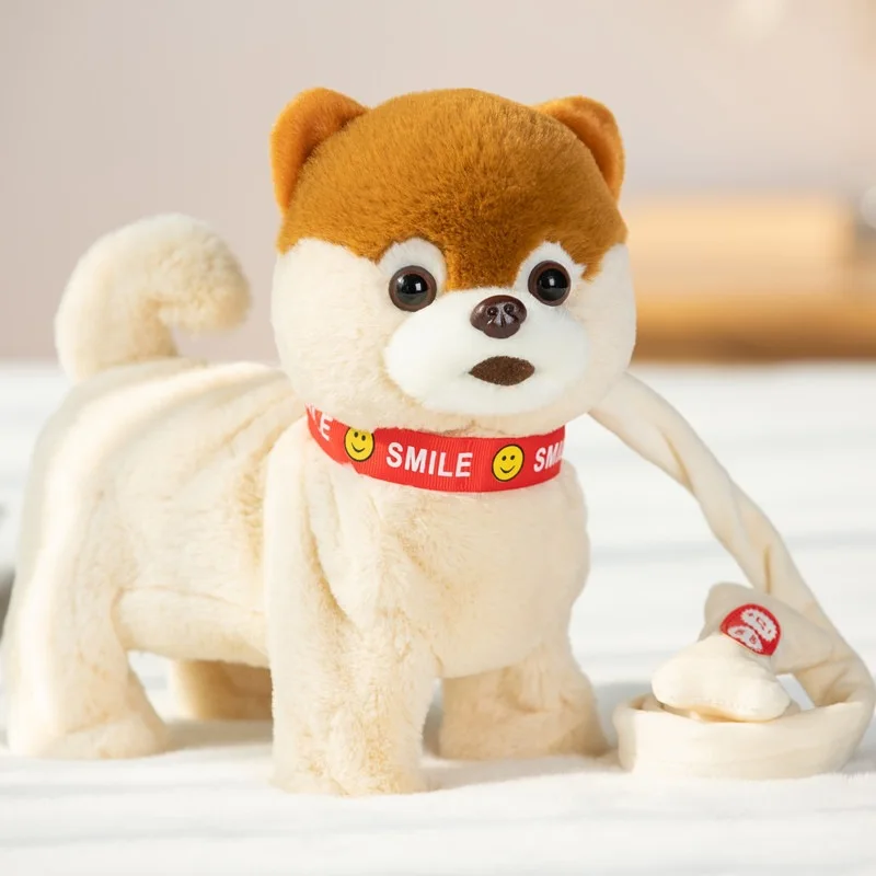 New Leash Electronic Smart Pet Por Mayor Electronic Toys Simulated Plush Dogs Stuffed Animal Toys For Kids