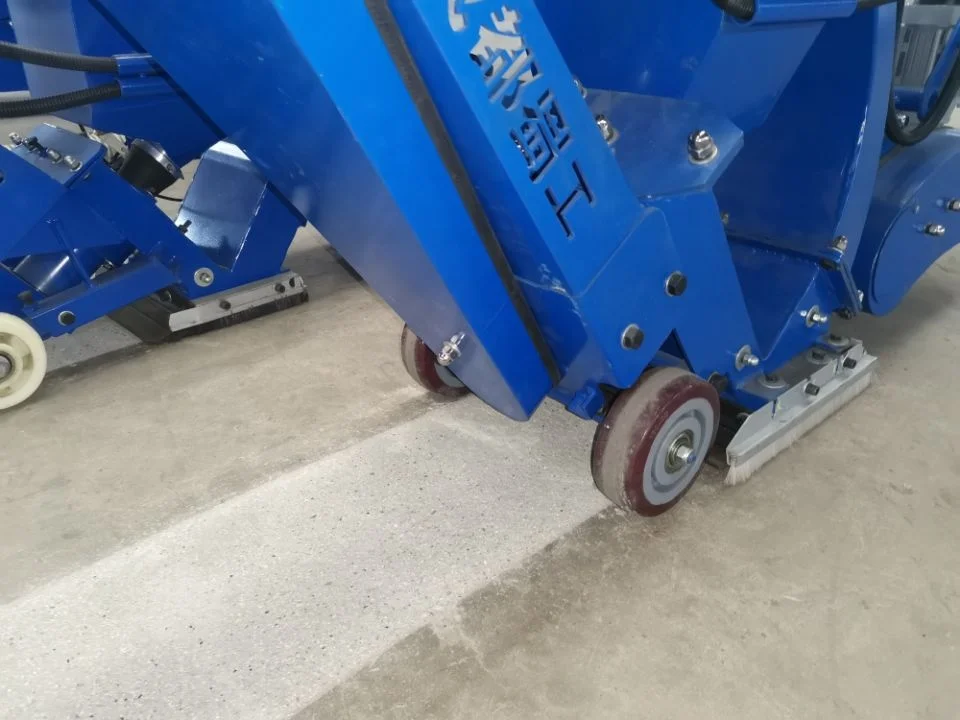 CE /ISO approved factory price China auto floor blastracs shot blasting machine