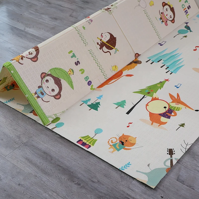 Складной детский игровой коврик XPE, толстые игрушки для ползания, игровой Дорожный Коврик Gyme для скалолазания, Домашний детский коврик для гостиной