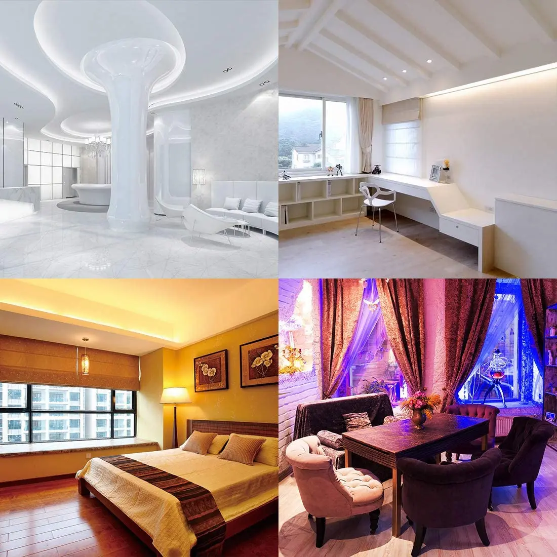 SK6812 RGBW Led Strip Light 4 in 1 Similar WS2812B IP30 65 67 5V 1m 5m 30 60 144 LEDs Individual Addressable RGBWW Led Lights