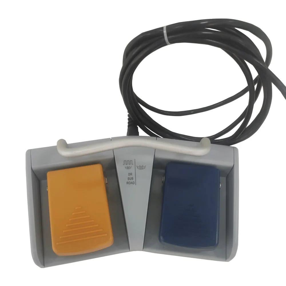 Foot switch can be used in manufacturing, laser scalpel, B-ultrasound, X-ray machine, medical table, dental equipment