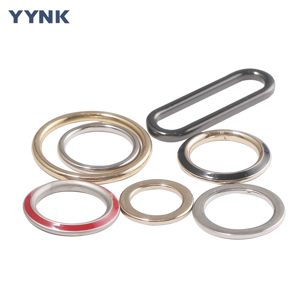 Custom Size Color Metal Round Buckles Handbag Garment O Ring Zinc Alloy Buckles (1600478644288)