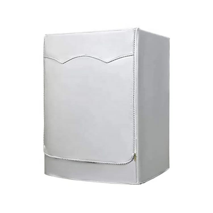 Однотонный водонепроницаемый пыленепроницаемый и солнцезащитный чехол для стиральной машины