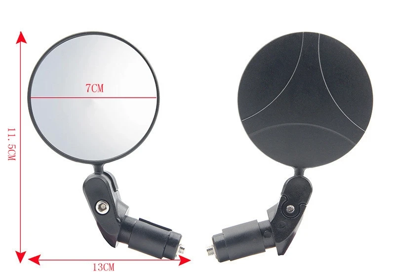 rearview mirror Mountain road bike foldable convex rearview mirror