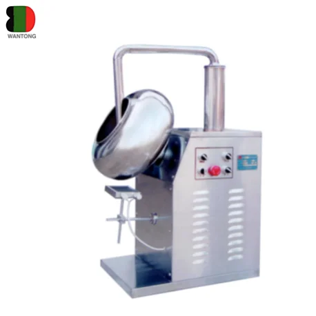 BTJ Candy chocolate sugar Powder nut peanut ball coating Coat Oven pan machine