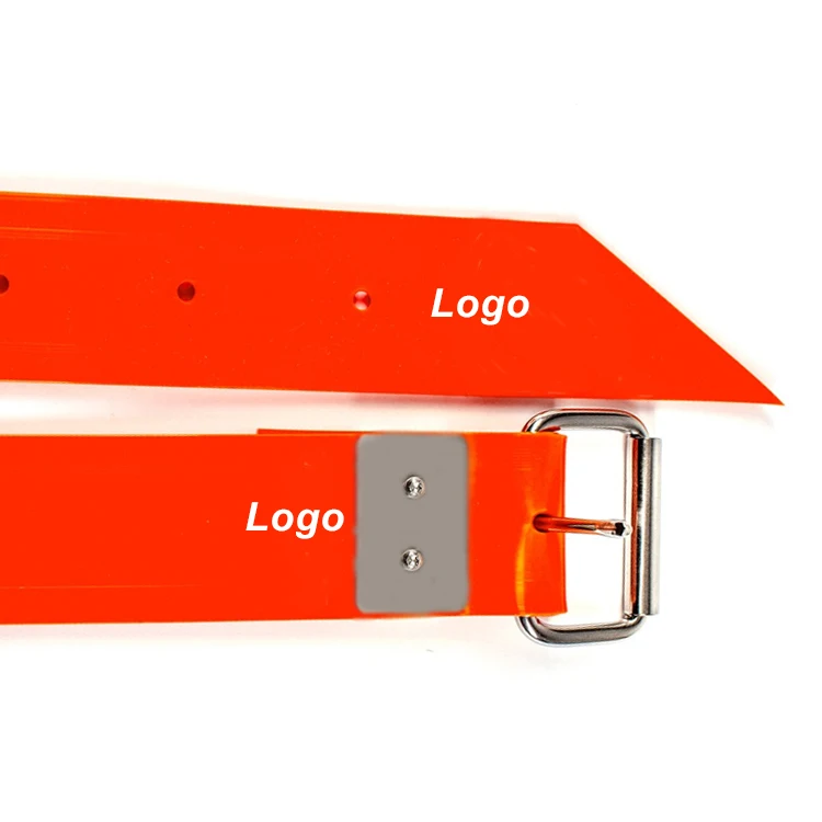 Custom organe weighted belts dive scuba diving weight belt for diving