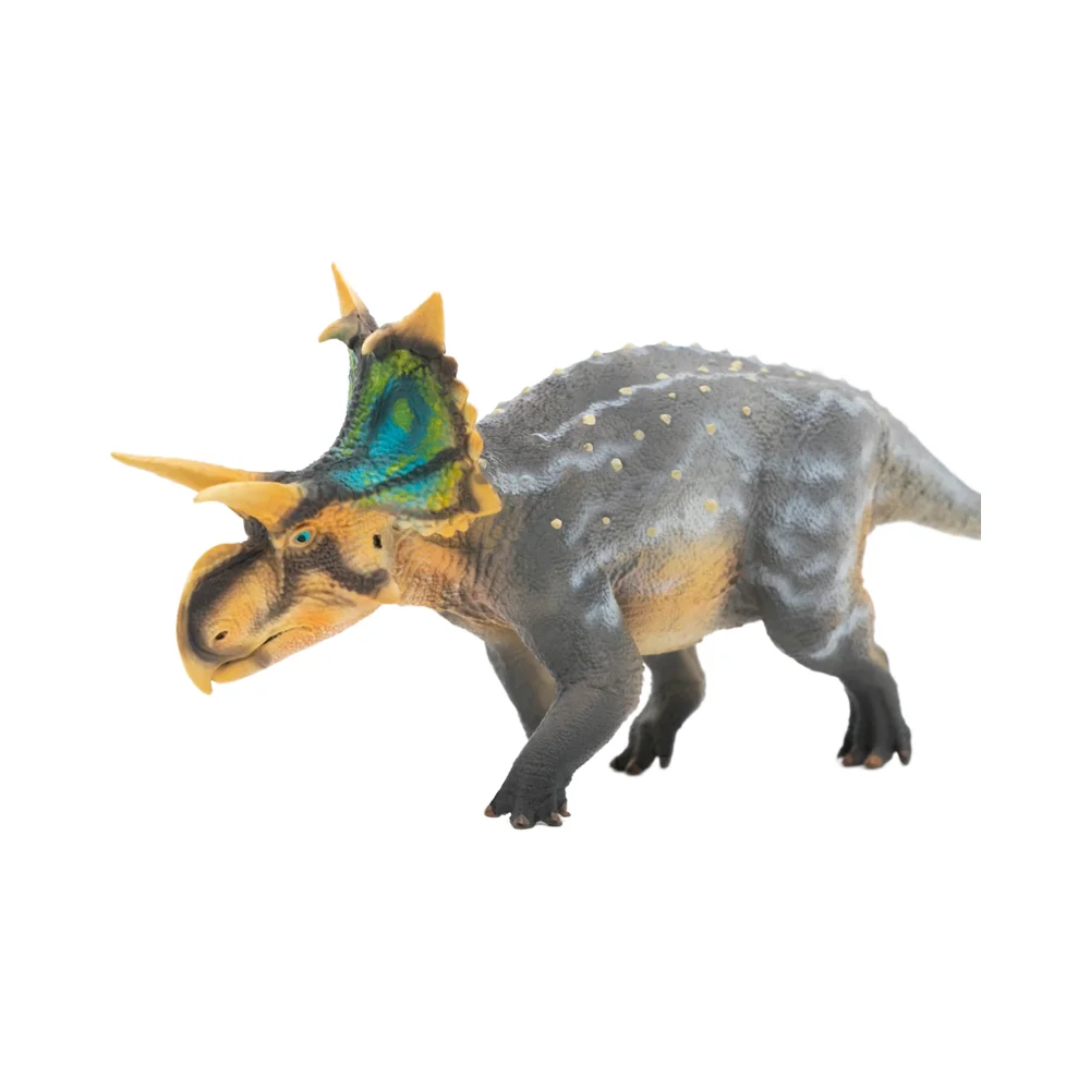 Haolonggood Xenoceratops Most Popular Plastic Dinosaur Figure World prehistory Animal Toy Set Cool Gift Birthdays Christmas