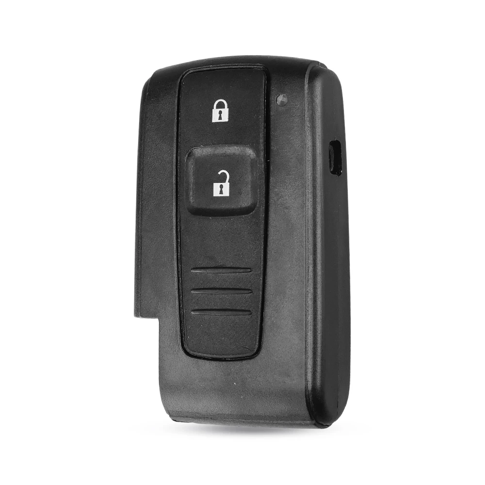 KEYYOU 2 Buttons Smart Remote Key Shell Case For Toyota Prius Fob Auto Car Key Shell Keyless Entry Case Without Key Blade