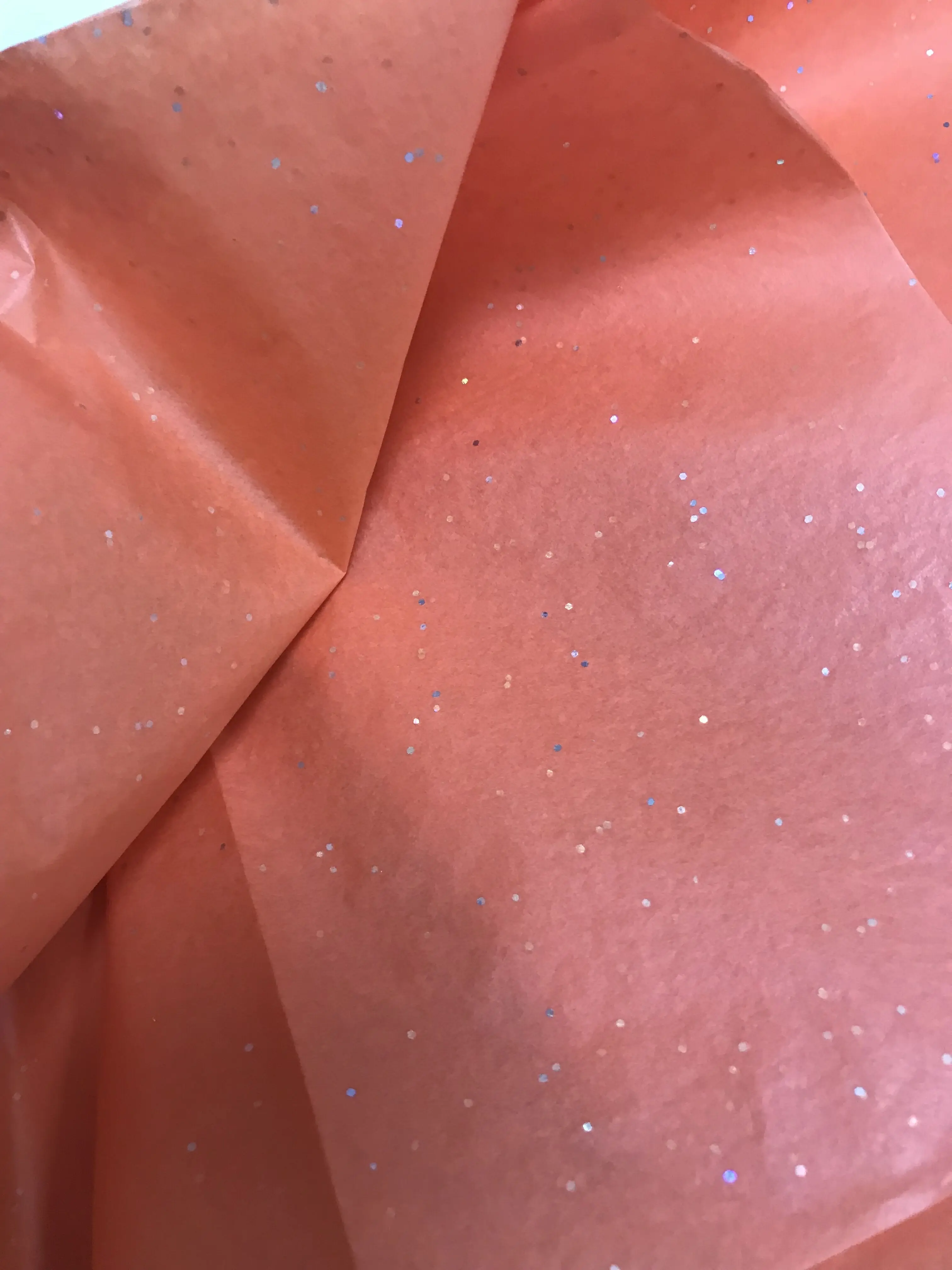 Factory Price Custom Glitter Gold Stamping Logo Printed Luxury Gift Wrapping Gold Metallic Tissue Paper