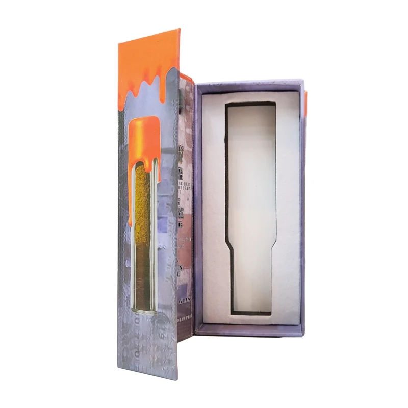 China Wholesale Pre Smell Proof Roll Magnet Flip Cover Good Quality Custom Packaging Paper Box Pack