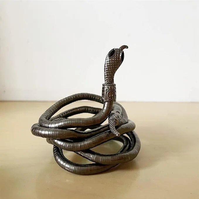 Bendable Snake Necklace Adjustable Punk Choker Flexible Foldable Necklaces Multilayer Metal Snake Necklace Bracelet