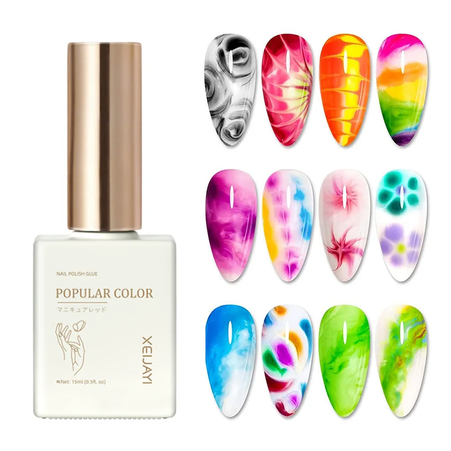 Japanese Blooming Gel Polish 15ml New Multifunctional Wholesale DIY Blooming Effect Nail Creative Design UV Gel Polish