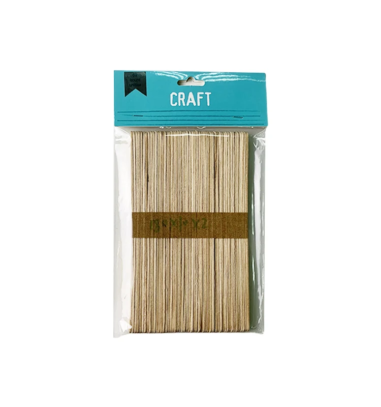 
Kids Craft for Decoration and Playing Wood Sticks Eco-friendly Disposable on Hot Sale 