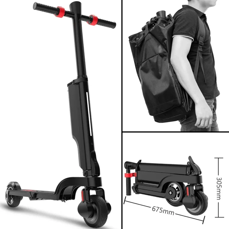 X6 Mini Scooters 250w Electric Scooter 2 Wheel Foldable Battery Power Electric Scooter
