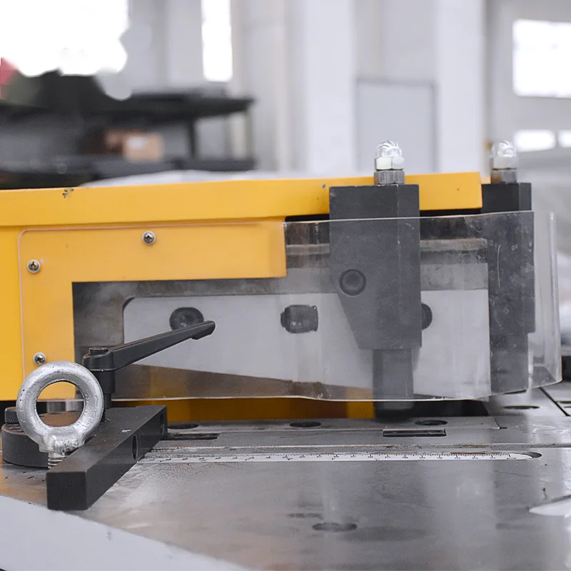 v notch cutting tools, variable angle corner notcher, QX28Y Hydraulic Notching Machine