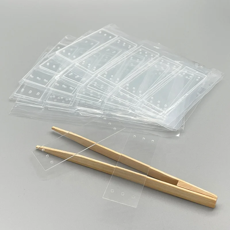 Заводское закаленное прозрачное алюминиево-силикатное стекло для микроскопа