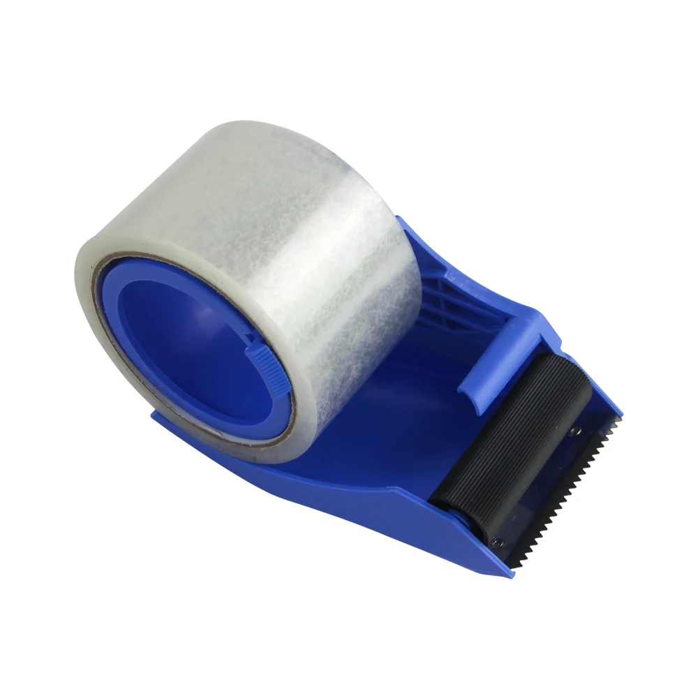 Blue Plastic Adhesive Packing Tape Gun cutter for Carton Sealing