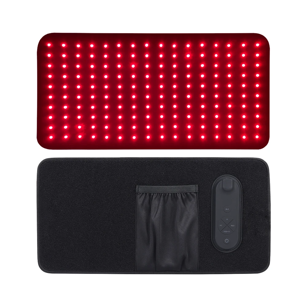 Portable red light therapy pad relief pain recovery sport red light belt body health care led therapy device