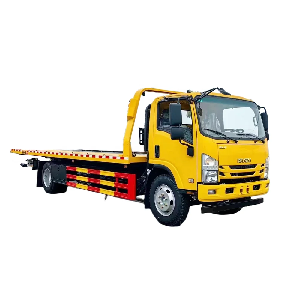 New ISUZU NPR 3-7 Ton Wrecker Tow Truck LHD RHD Recovery for Car SUV Road Assistance