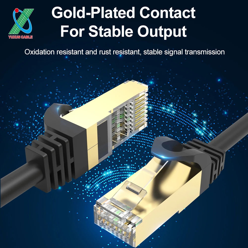 Good Quality Cat6 8P8C RJ45 Lan Network Cable Packaging CAT6 FTP Patch Cable