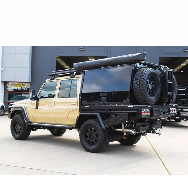 lamax Fox Cover Industry Aluminum UTE Canopy Set for Ute Tray Powder coating Black Ute Canopy