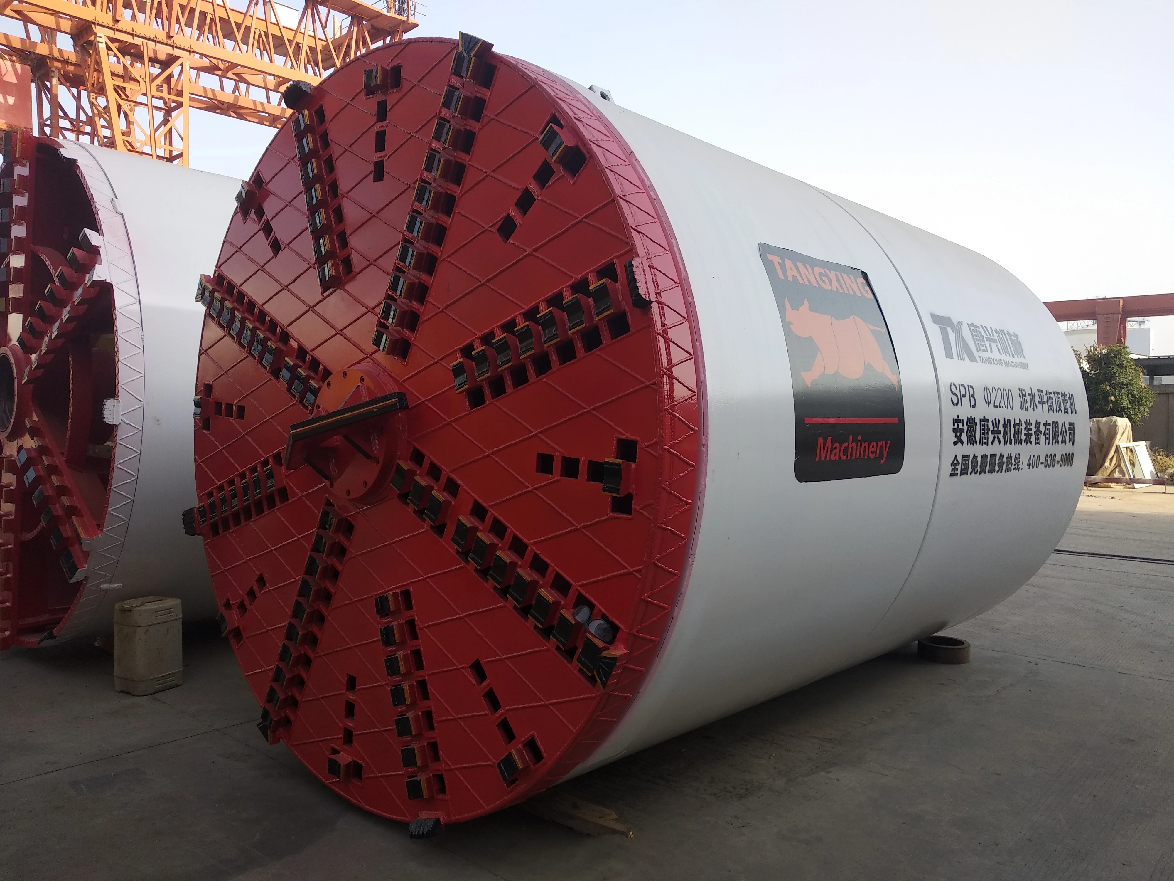 2100mm Slurry balance pipe jacking machine/tunnel boring machine for sale