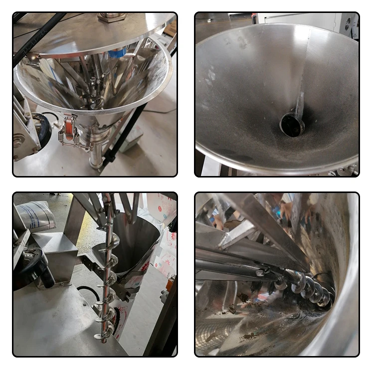 Small Powder Bottle Weighing semi auto powder filling machine