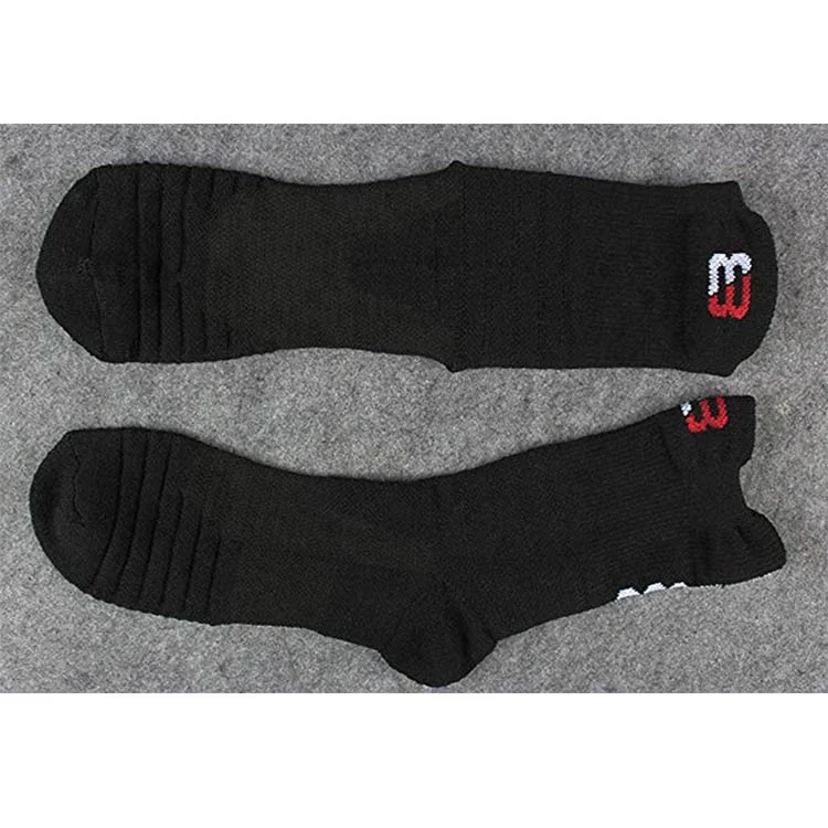 Top quality OEM custom logo elite cotton  men women compression crew sports socks