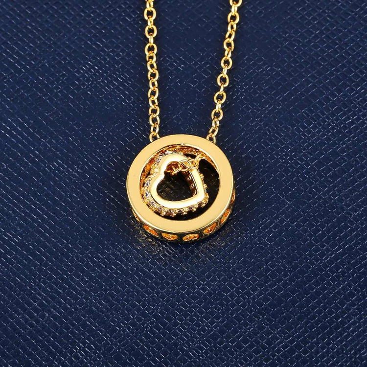 Hot sell Stock High quality Jewelry Stone Necklace gold jewelry 18k