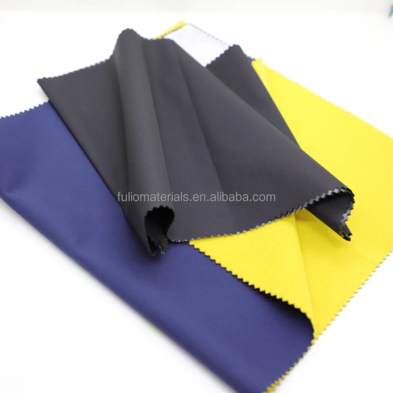 FULIO Waterproof knitted fabric with PU transfer coating  and tpu membrane fabric laminated