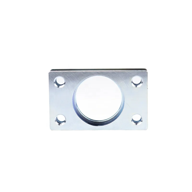 OEM Customized 304 316 stainless steel mount block for Hydraulic shock absorber CNC Manufacturing Square flange nut