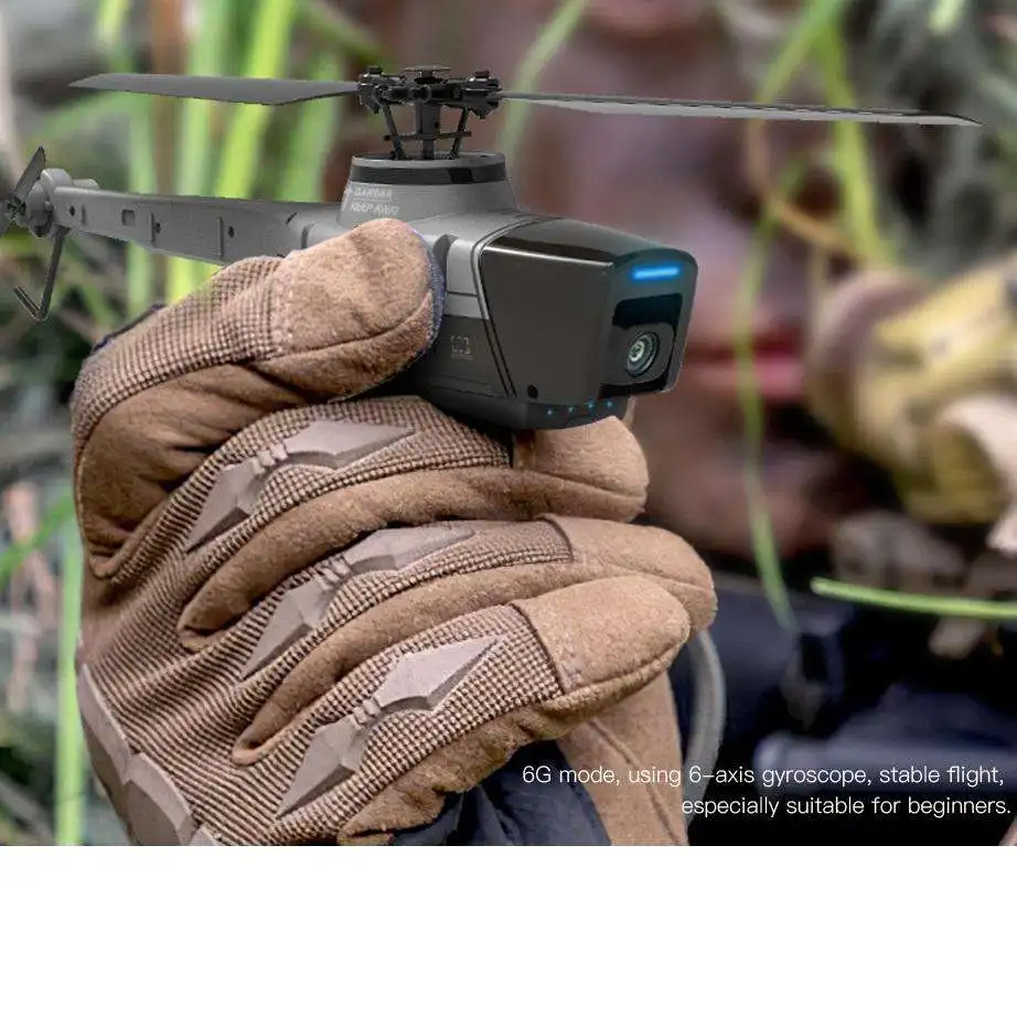 Радиоуправляемые самолеты реактивные C128 Wi-Fi 1080P камера RTF игрушки Мини RC черный Шершень вертолет пульт дистанционного управления Дрон