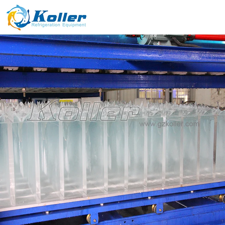 Koller Automatic Transparent Ice Block Machine 1000kg Clear Round Ice Machine Pure Sphere Ice Ball Maker