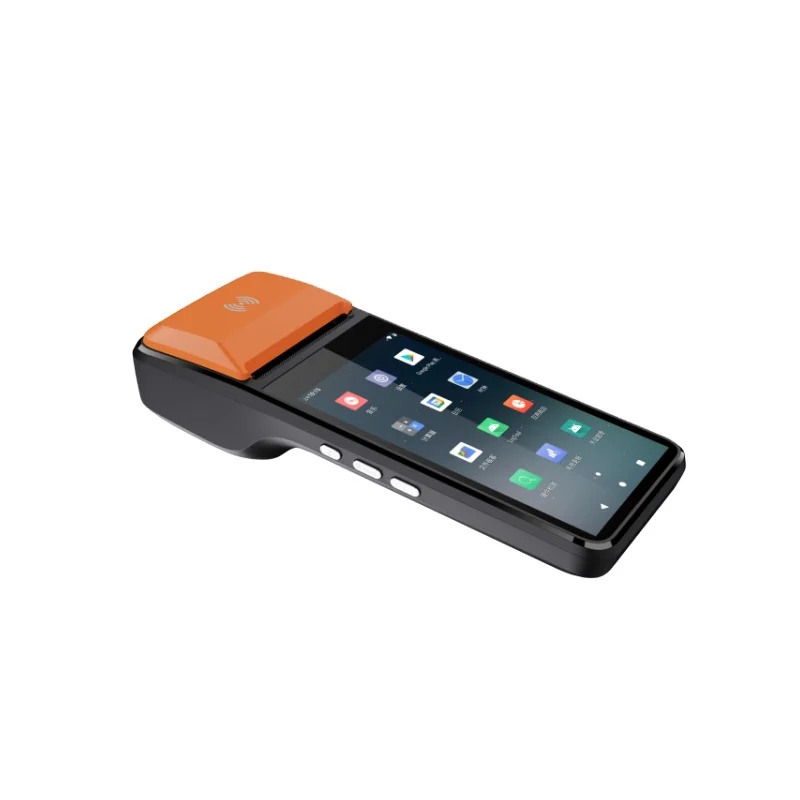 5.5 Inch Mobile POS Terminal Android with Built-in 58mm thermal printer