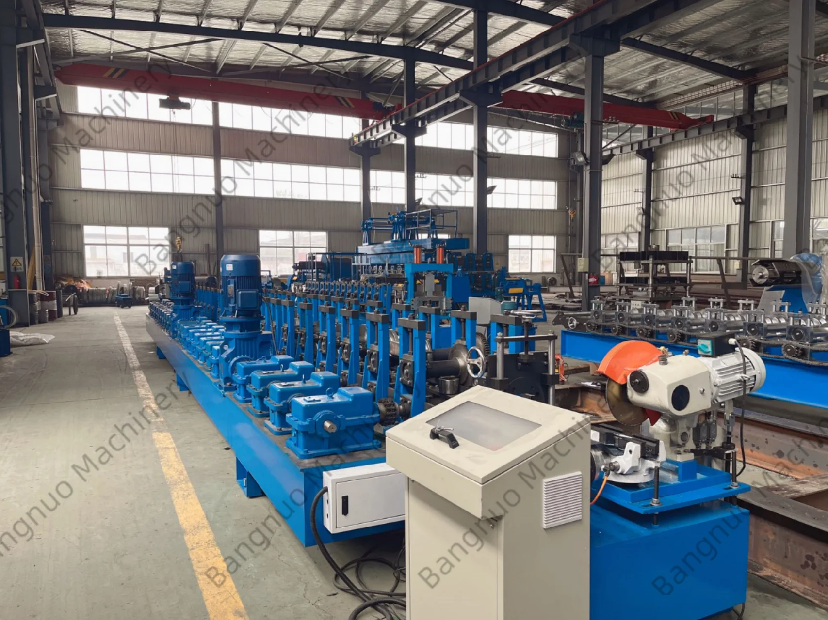 HOT SALE Solar Strut Roll Forming Machine Multi Sizes PV Support Bracket Production Machine