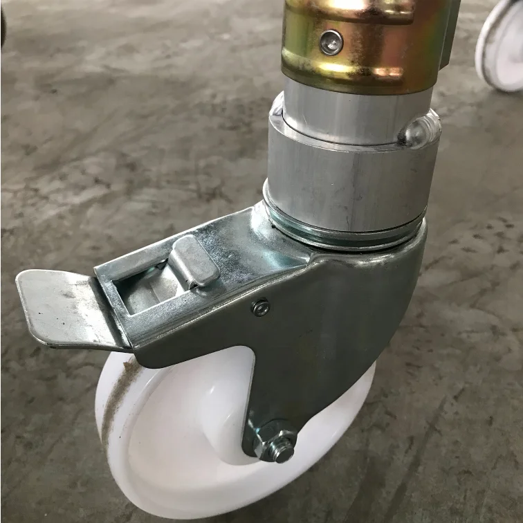 Popular light weight portable aluminum foldable mobile scaffold for manufacturers