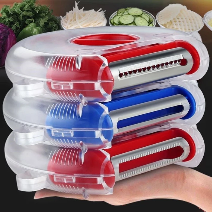 3 in 1 Multi-purpose stainless steel potato peeler slicer grater shredder vegetable fruit tool for kitchen gadget accessories