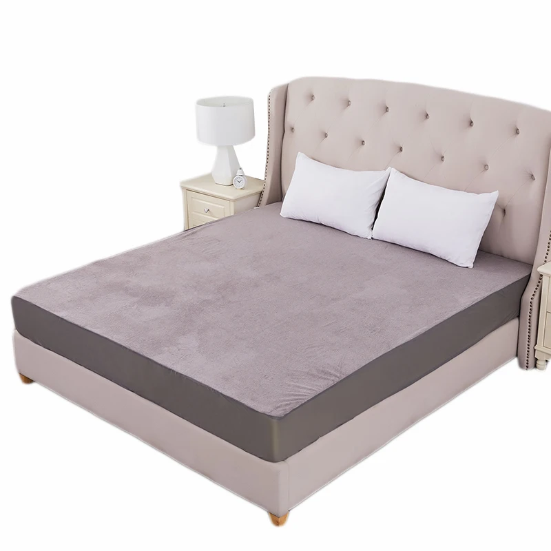 Мягкая теплая 100% хлопковая фланелевая натяжная простыня защита матраса