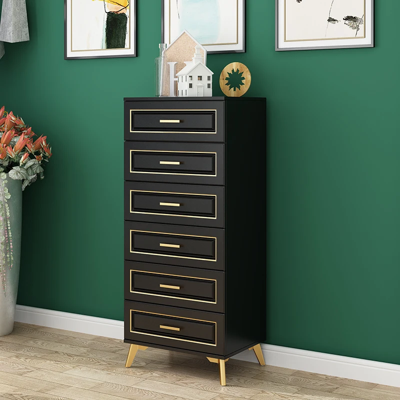 
Drawer storage cabinet 6 floor furniture kitchen cabinet modern simplicity tv cabinet furniture 