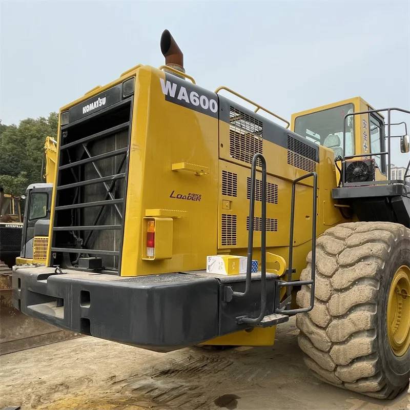 Wa600-3 колесный погрузчик komatsu для строительства модель 600 мощный фронтальный wa600-6