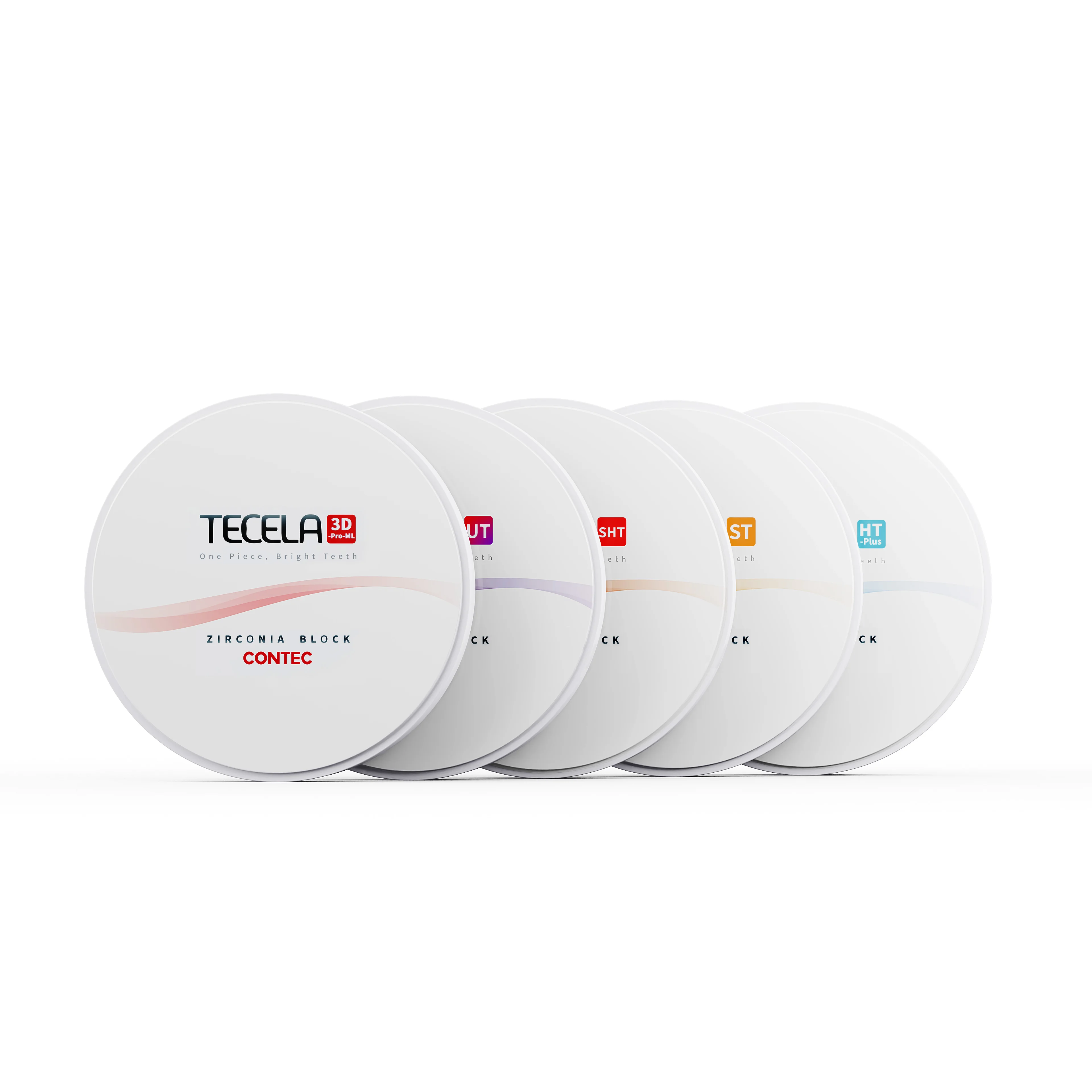CONTEC factory direct price HT-plus multilayer zirconia blocks preshade zirconium blocks