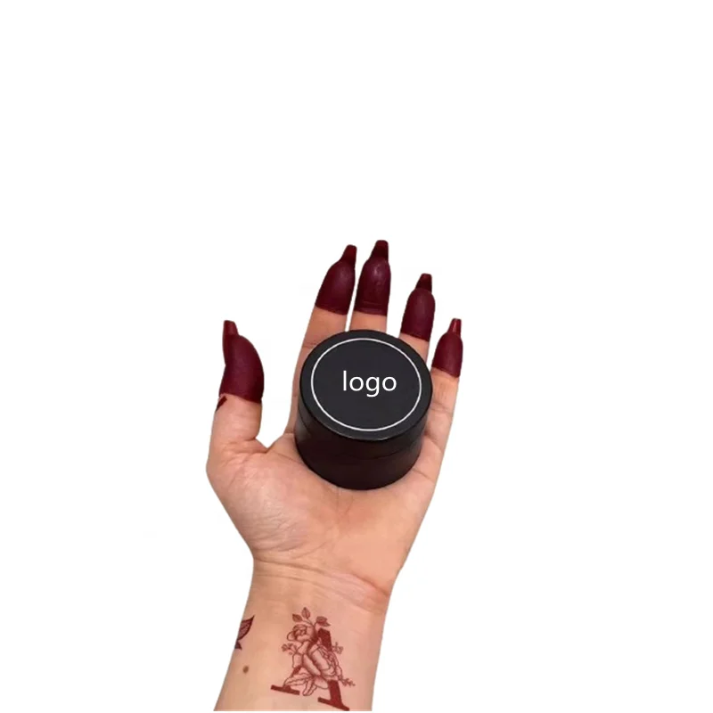 Custom 30ml cosmetic henna tattoo diy henna stencil paint nail art mehndi finger dip black maroon deep red arabian henna paste